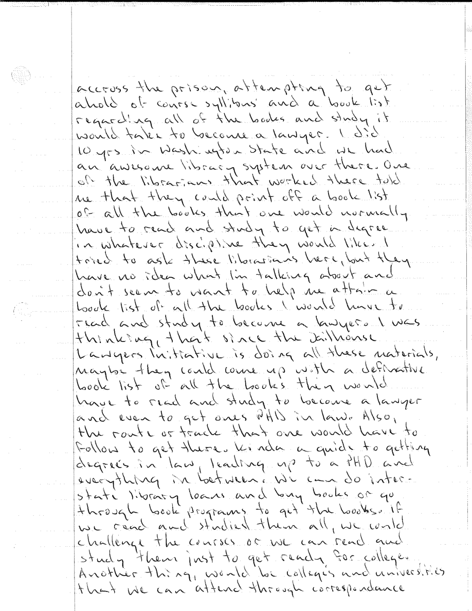 Letter page