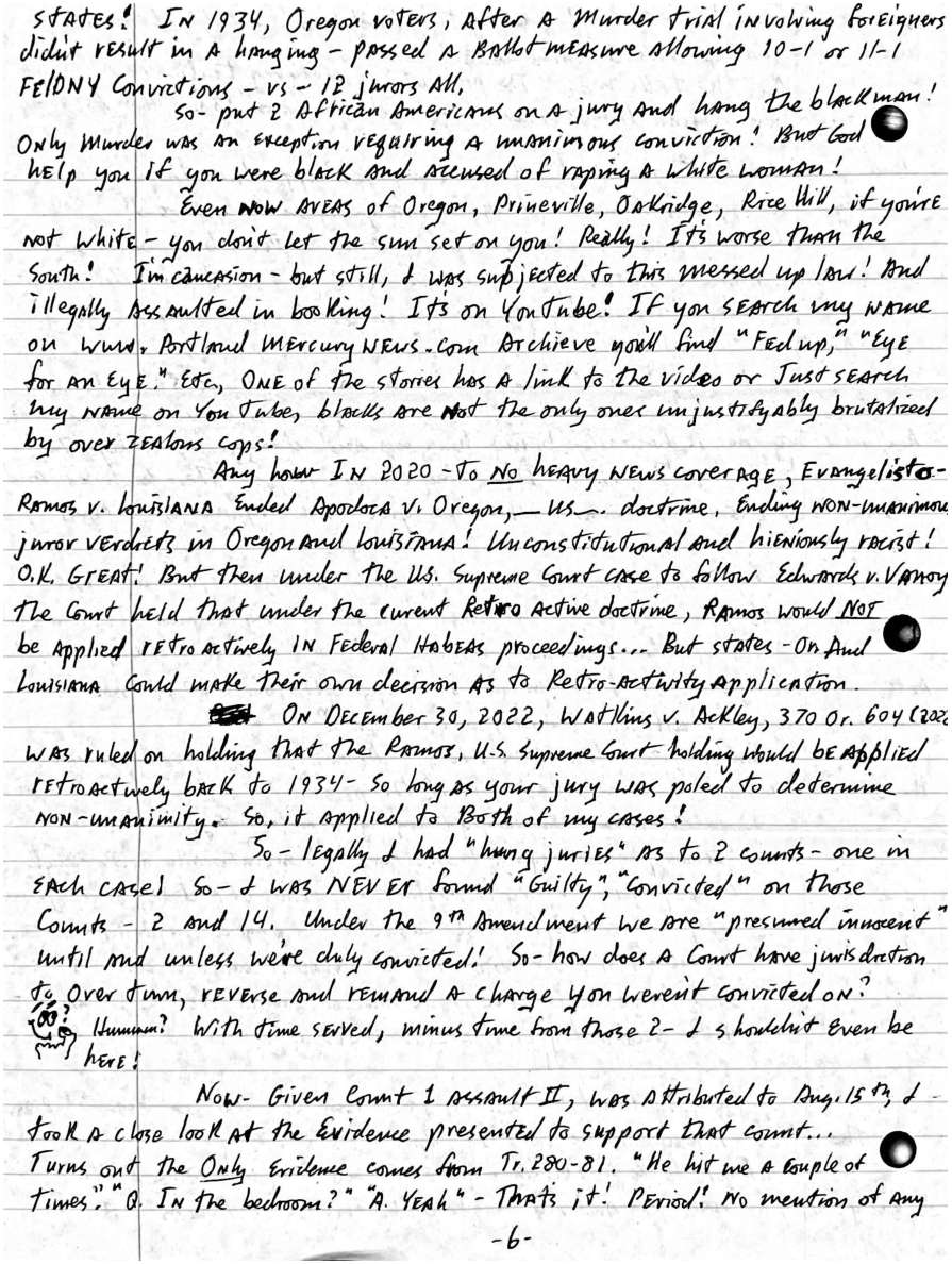 Letter page