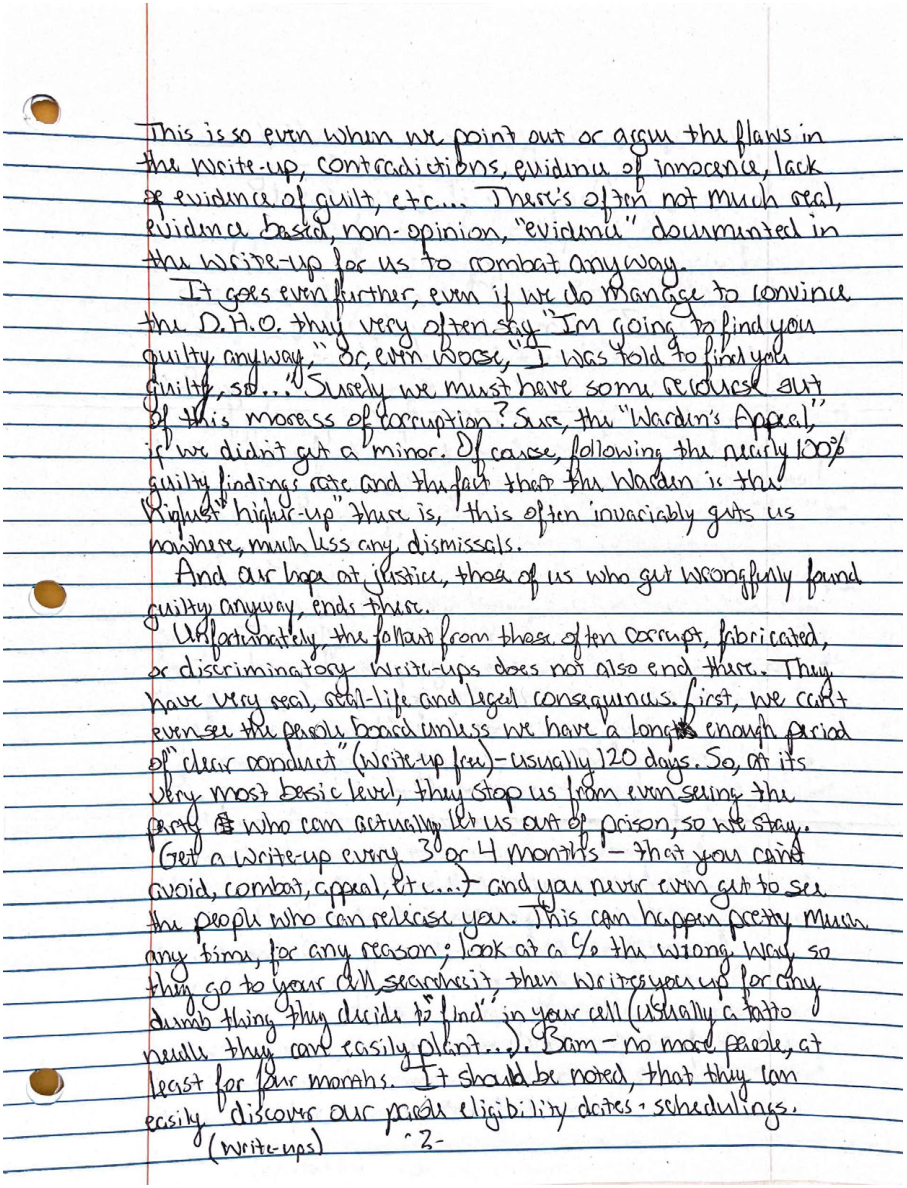 Letter page