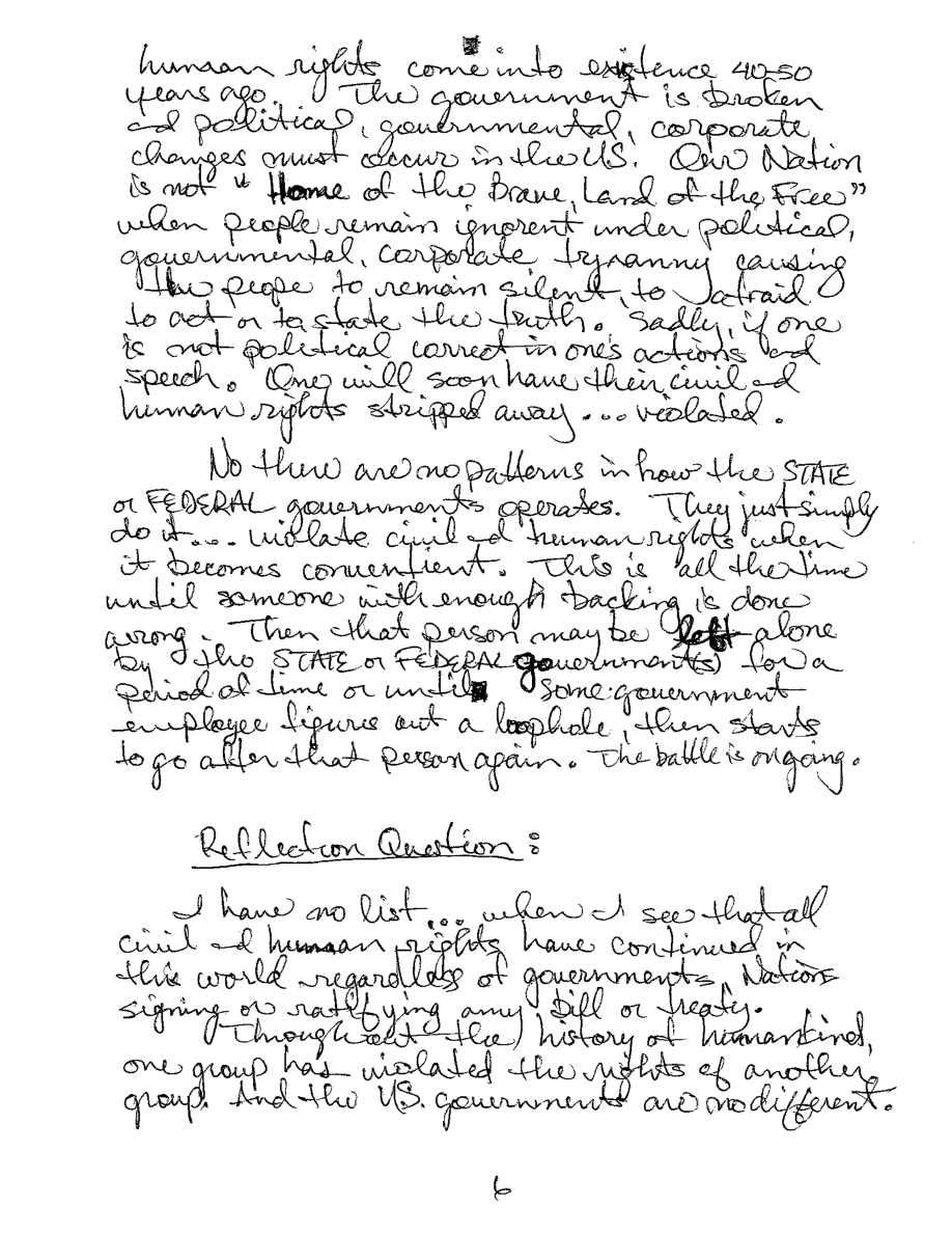 Letter page