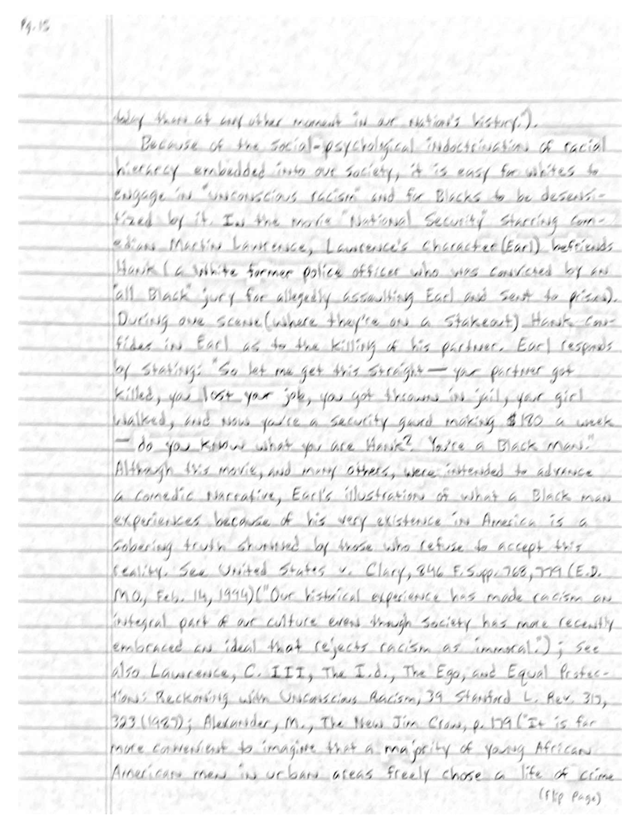 Letter page